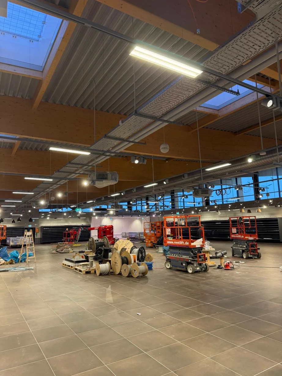Elektroinstallation Supermarkt Jessen