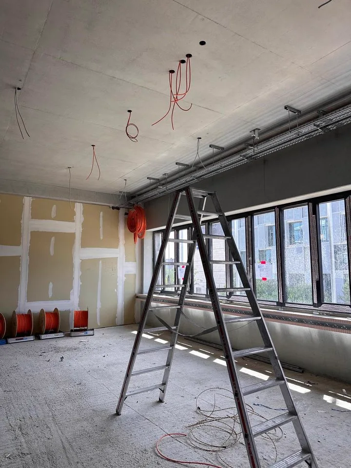 Netzwerkinstallation Schulneubau Ingolstadt